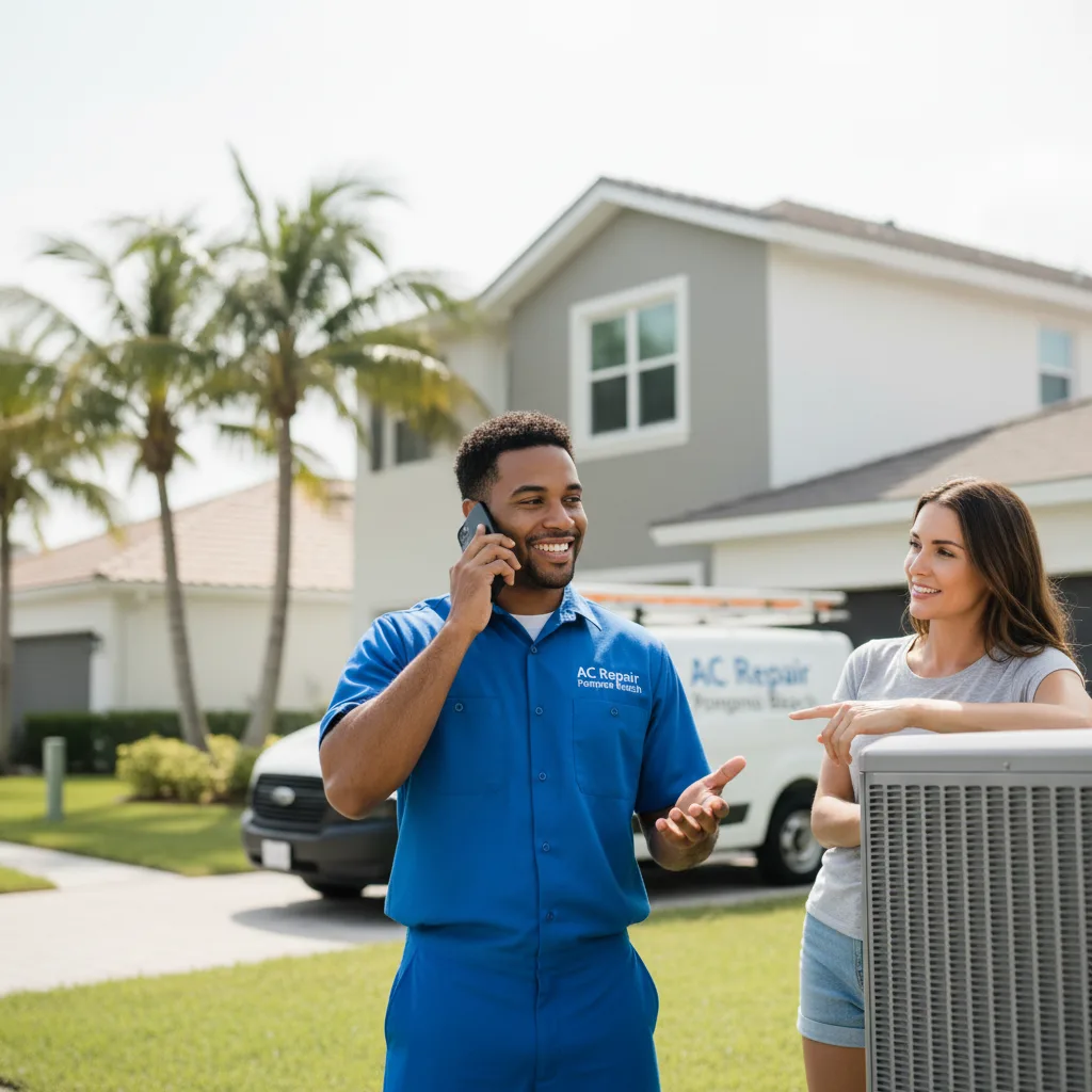 AC Repair Pompano Beach customer support in Louise